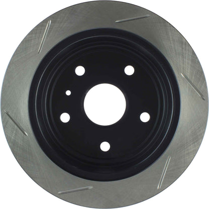 StopTech Sport Slotted Brake Rotor; Rear Left