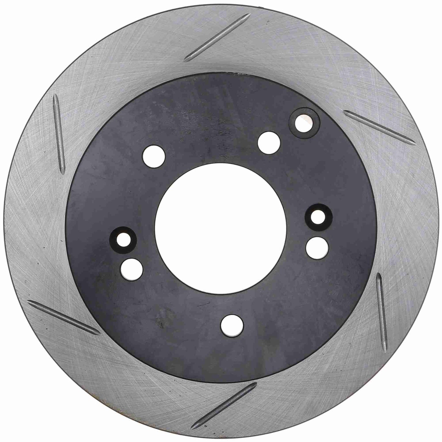 StopTech Sport Slotted Brake Rotor; Rear Left