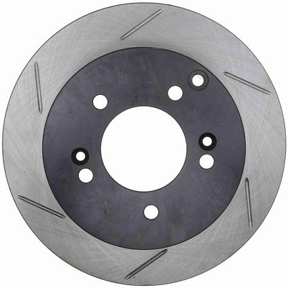 StopTech Sport Slotted Brake Rotor; Rear Left
