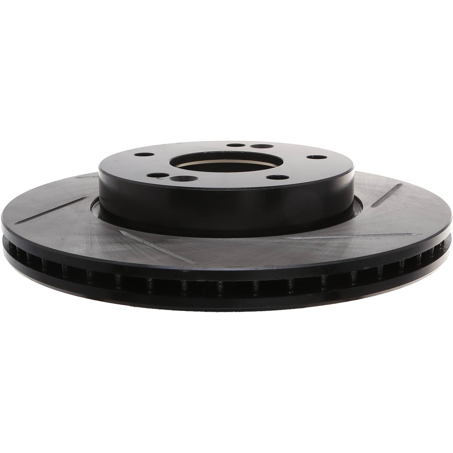 StopTech Sport Slotted Brake Rotor; Front Left