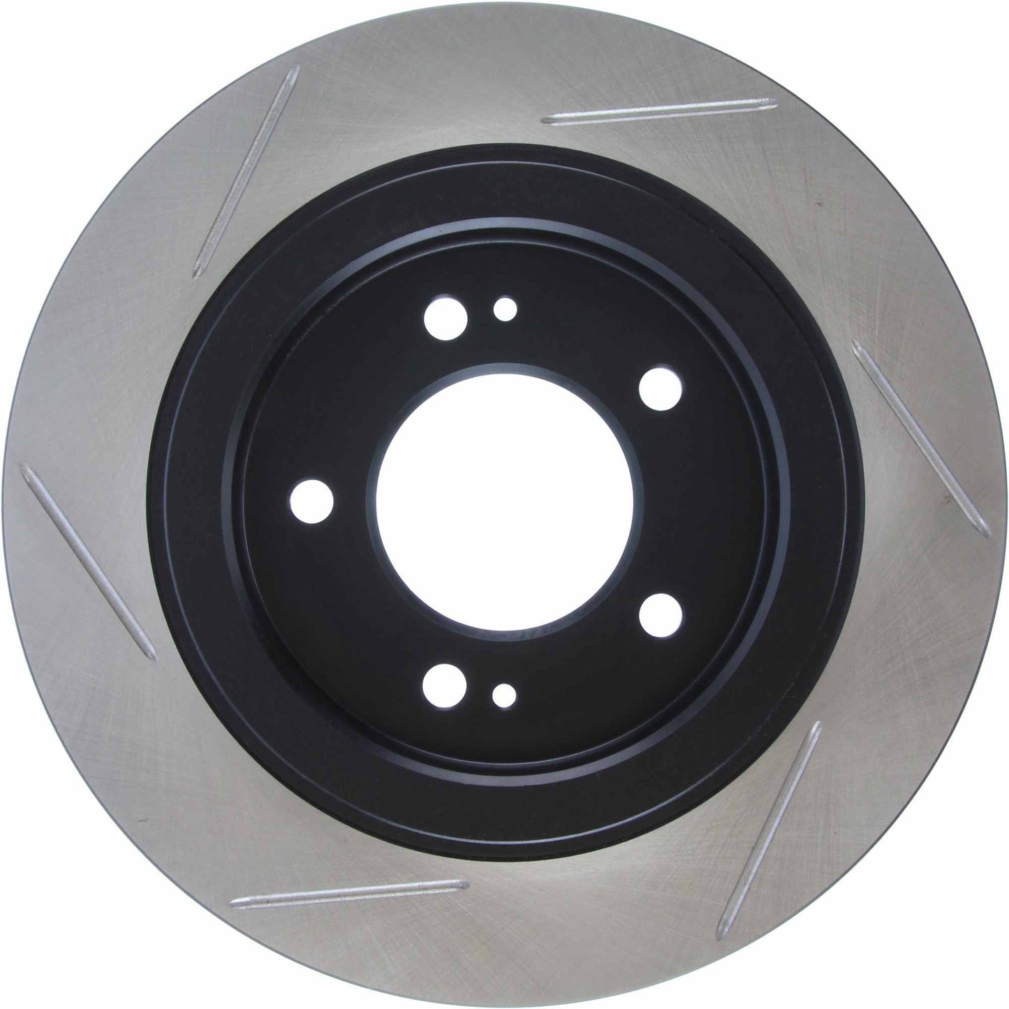 StopTech Slotted Sport Brake Rotor 13-15 Kia Optima w/ Electric Parking Brake - Rear Driver Side 126.50029SL