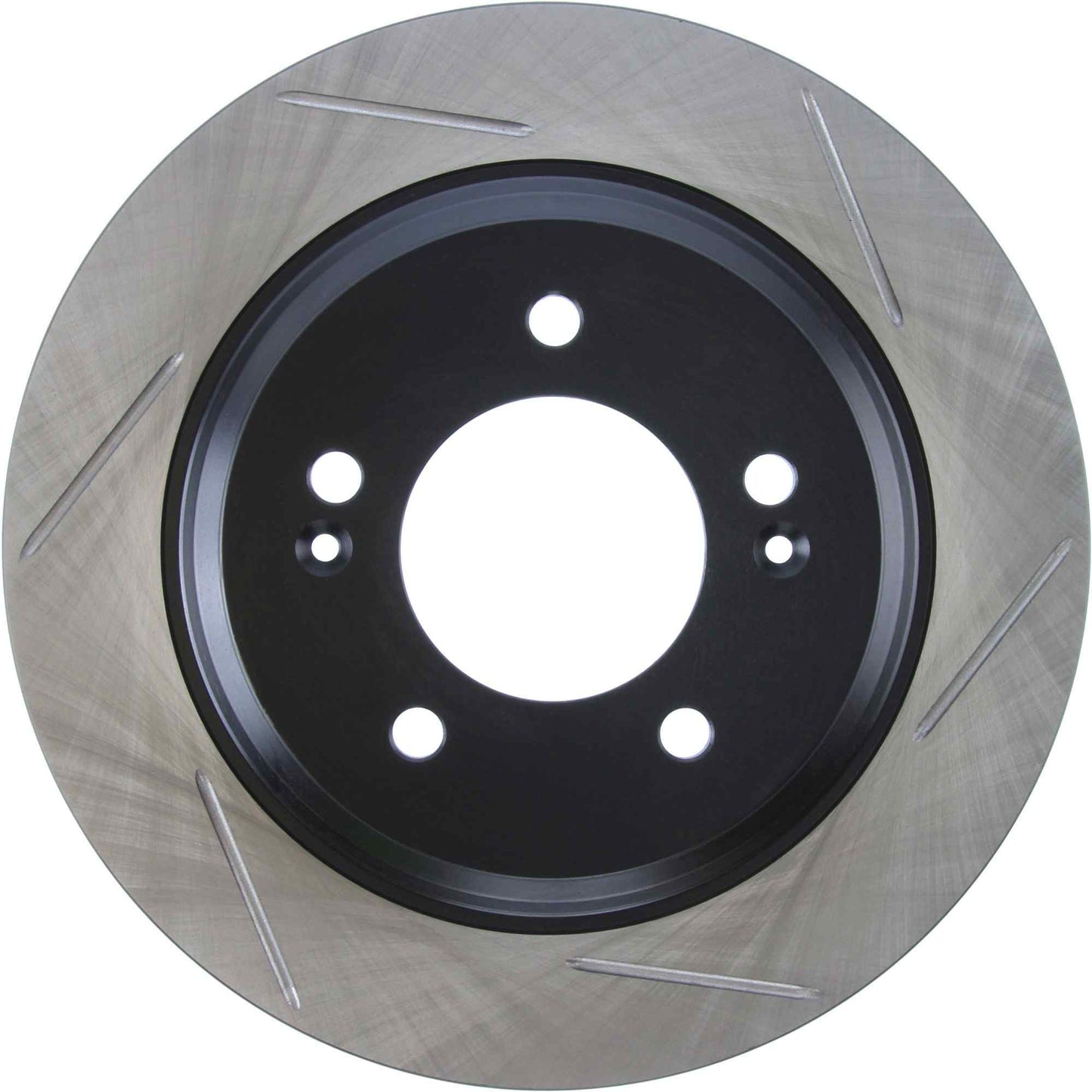 StopTech Slotted Sport Brake Rotor 13-15 Kia Optima w/ Electric Parking Brake - Rear Driver Side 126.50029SL