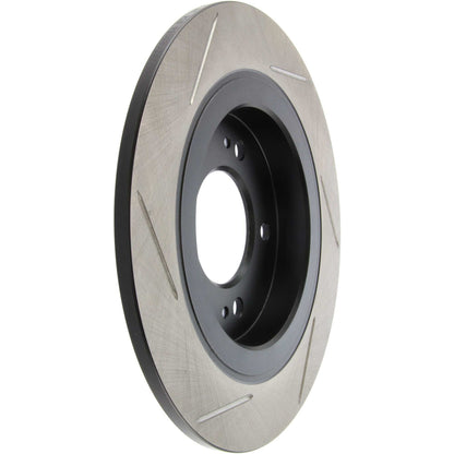 StopTech Slotted Sport Brake Rotor 13-15 Kia Optima w/ Electric Parking Brake - Rear Driver Side 126.50029SL