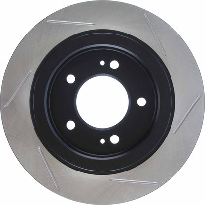 StopTech Slotted Sport Brake Rotor 13-15 Kia Optima w/ Electric Parking Brake - Rear Passenger Side 126.50029SR