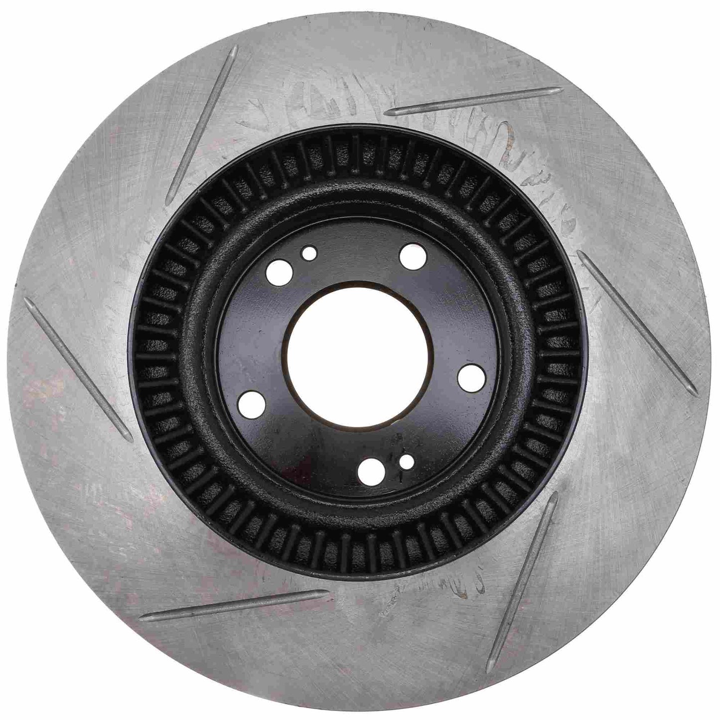 StopTech Sport Slotted Brake Rotor; Front Left