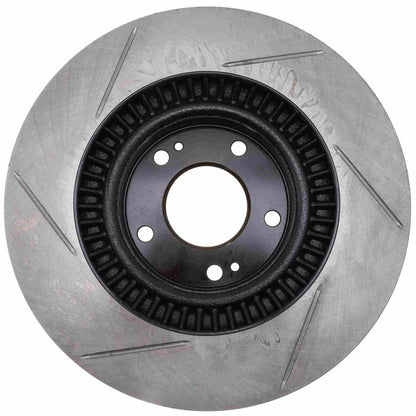 StopTech Sport Slotted Brake Rotor; Front Left