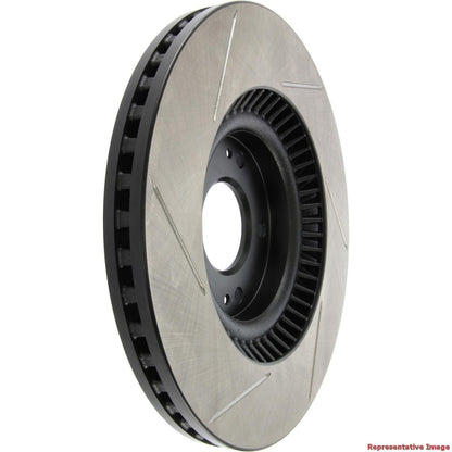 StopTech Sport Slotted Brake Rotor; Front Left
