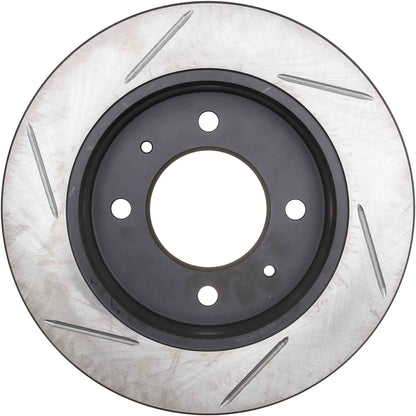 StopTech Sport Slotted Brake Rotor; Rear Left