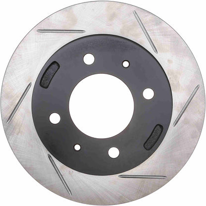 StopTech Sport Slotted Brake Rotor; Rear Left
