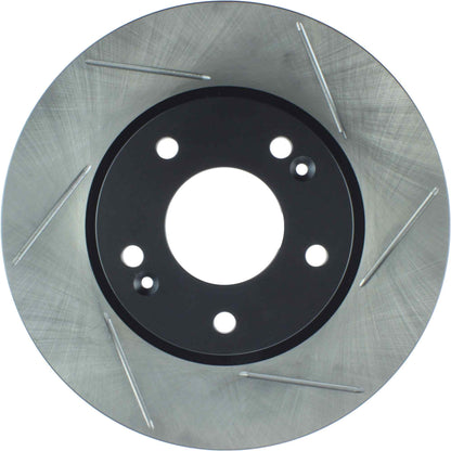 StopTech Power Slot 03-08 Hyundai Tiburon / 06-10 Kia Optima/12 Soul Front Left Slotted Rotor 126.51015SL