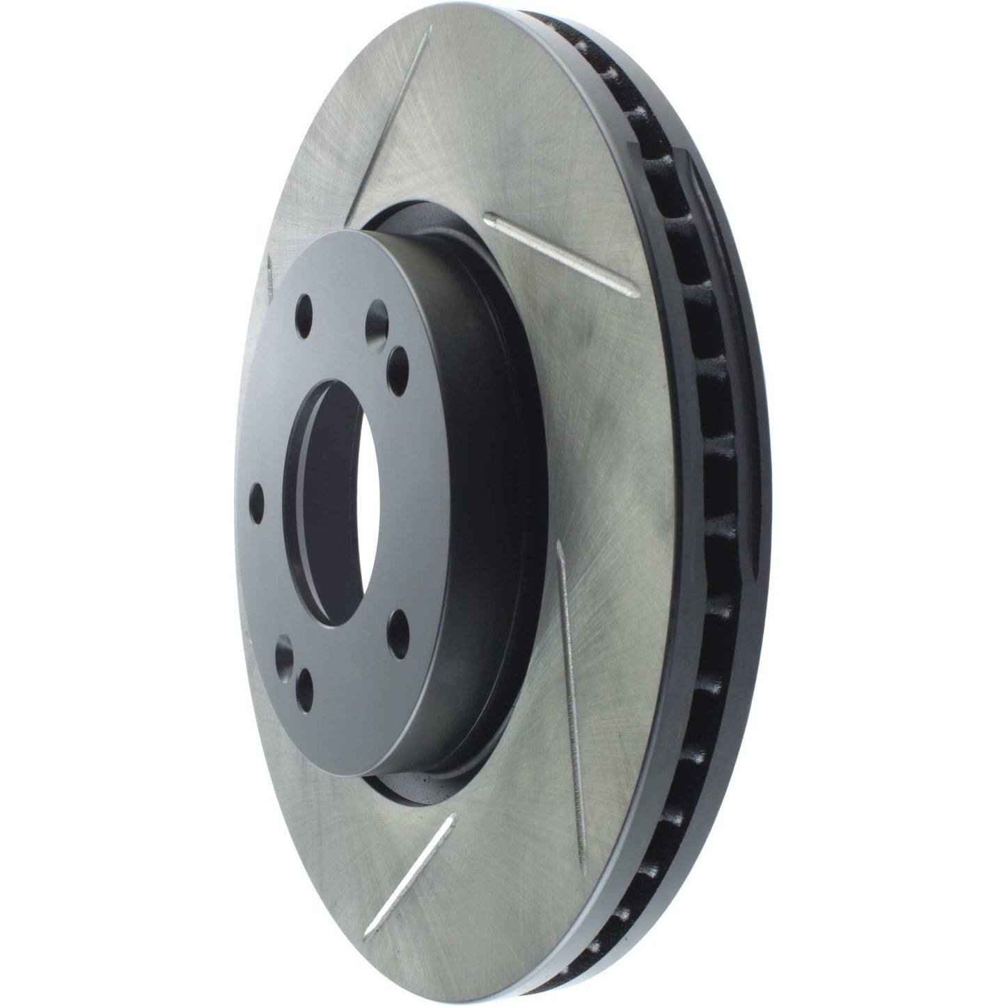 StopTech Power Slot 03-08 Hyundai Tiburon / 06-10 Kia Optima/12 Soul Front Right Slotted Rotor 126.51015SR