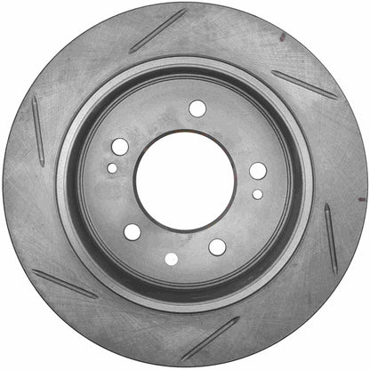StopTech Sport Slotted Brake Rotor; Rear Left