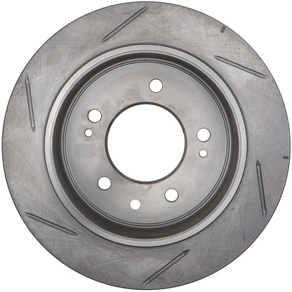 StopTech Sport Slotted Brake Rotor; Rear Left