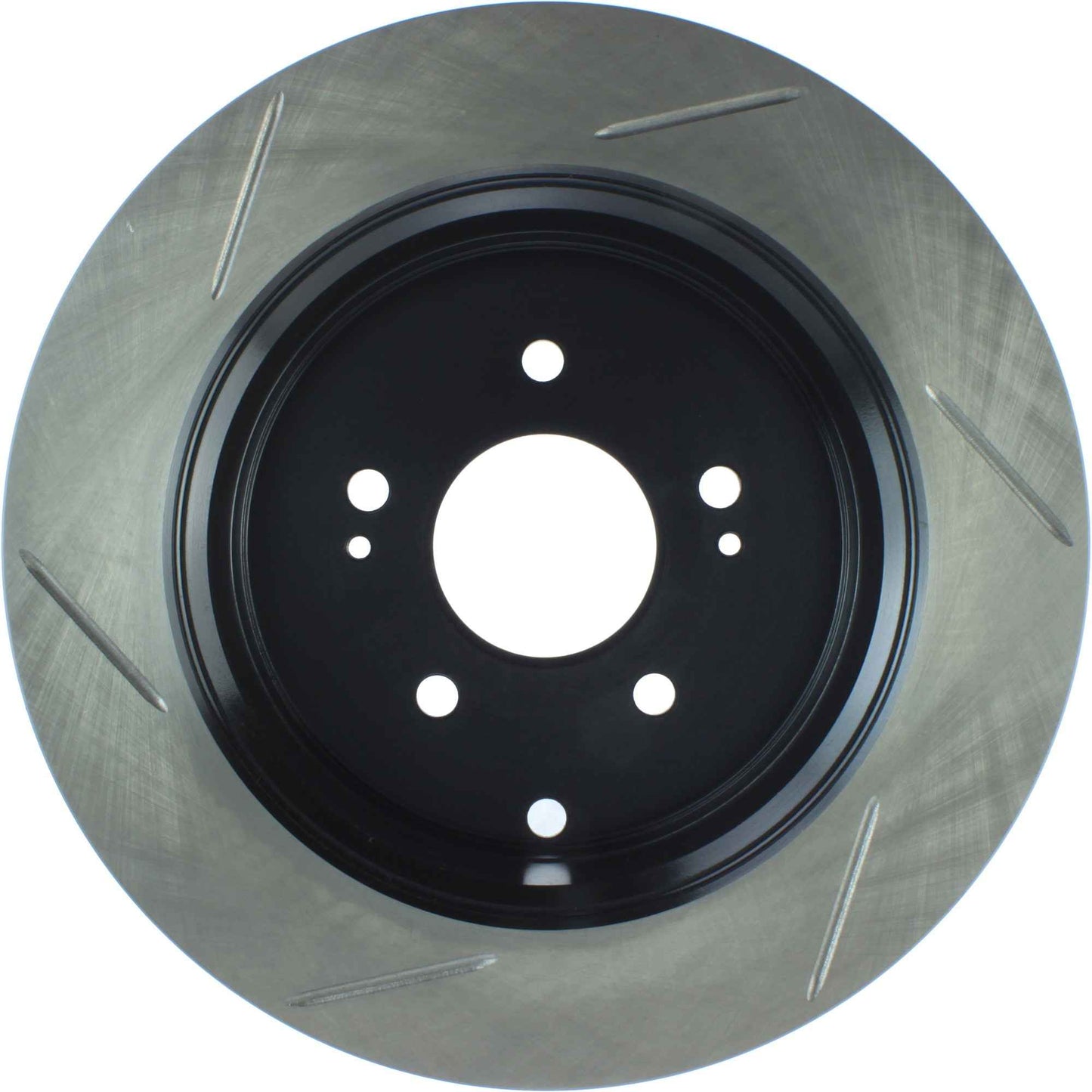 StopTech Sport Slotted Brake Rotor; Rear Left