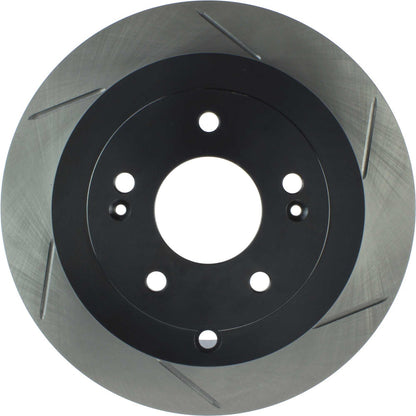 StopTech Sport Slotted Brake Rotor; Rear Left