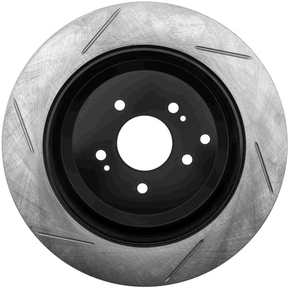 StopTech Sport Slotted Brake Rotor; Rear Left