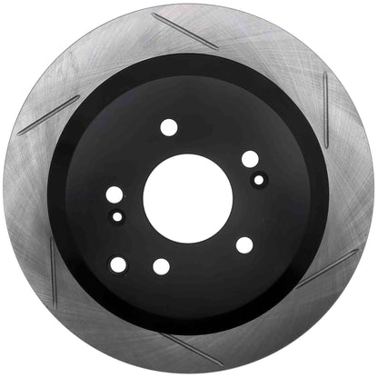 StopTech Sport Slotted Brake Rotor; Rear Left