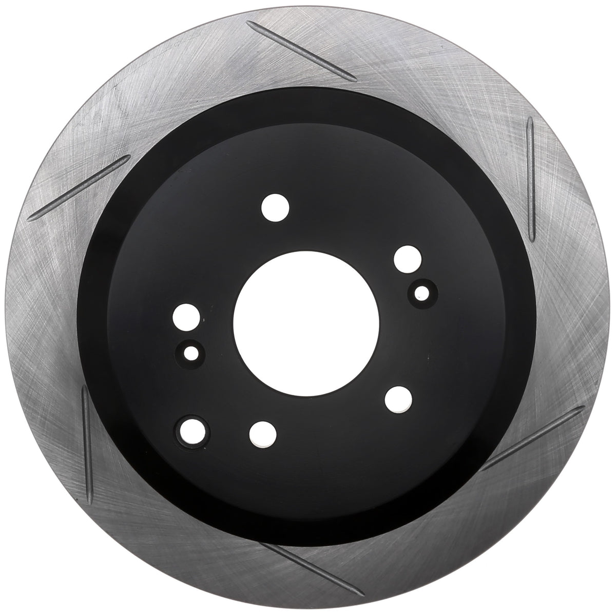 StopTech Sport Slotted Brake Rotor; Rear Left