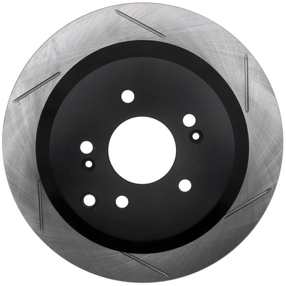 StopTech Sport Slotted Brake Rotor; Rear Left