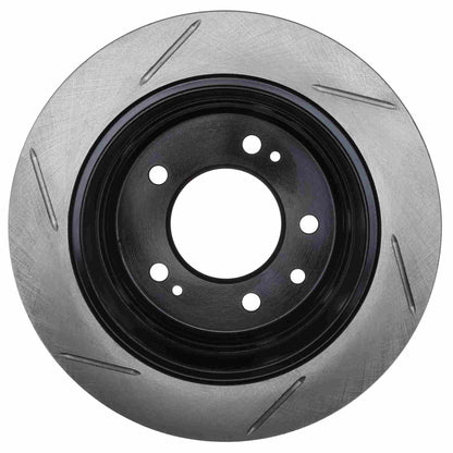 StopTech Sport Slotted Brake Rotor; Rear Left