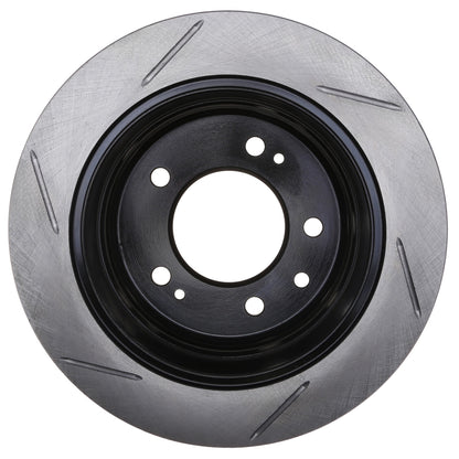 StopTech Sport Slotted Brake Rotor; Rear Left