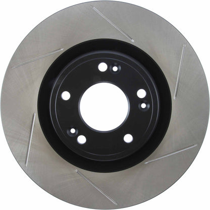 StopTech Power Slot 09-11 Hyundai Genesis 3.8L Sedan Front Left Slotted Rotor 126.51034SL