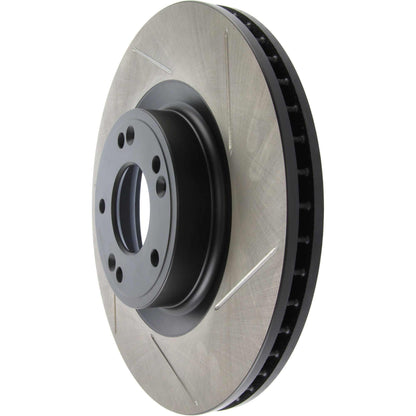 StopTech Power Slot 09-11 Hyundai Genesis 3.8L Sedan Front Left Slotted Rotor 126.51034SL