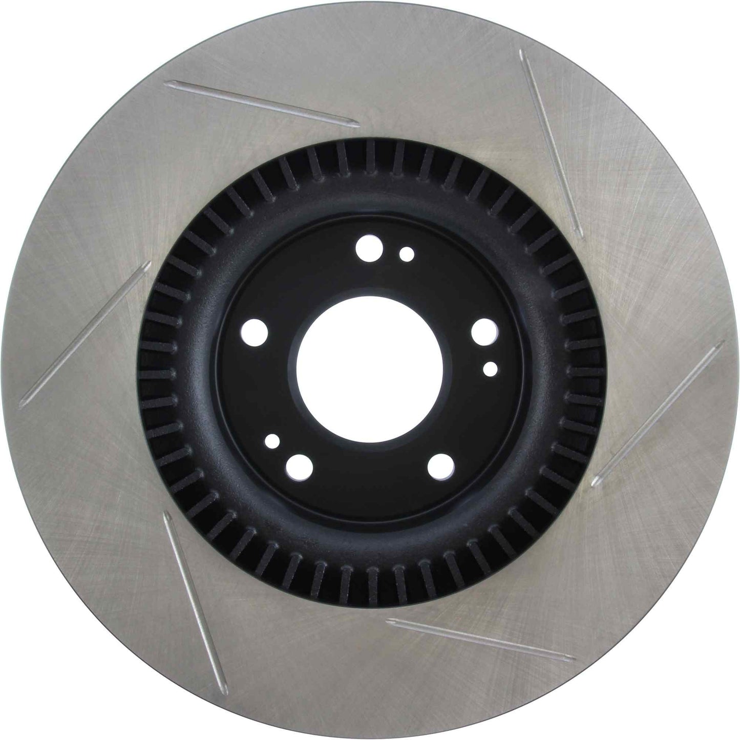 StopTech Power Slot 09-11 Hyundai Genesis 3.8L Sedan Front Right Slotted Rotor 126.51034SR