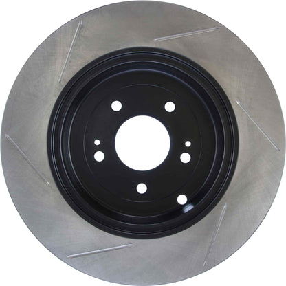 StopTech Sport Slotted Brake Rotor; Rear Left