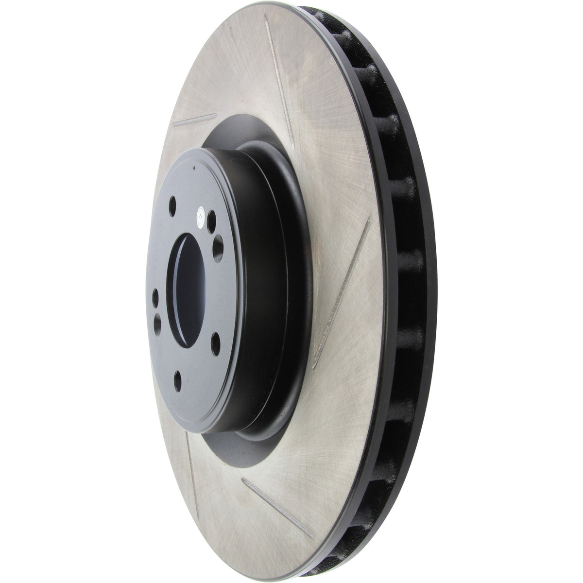 StopTech Sport Slotted Brake Rotor; Front Left