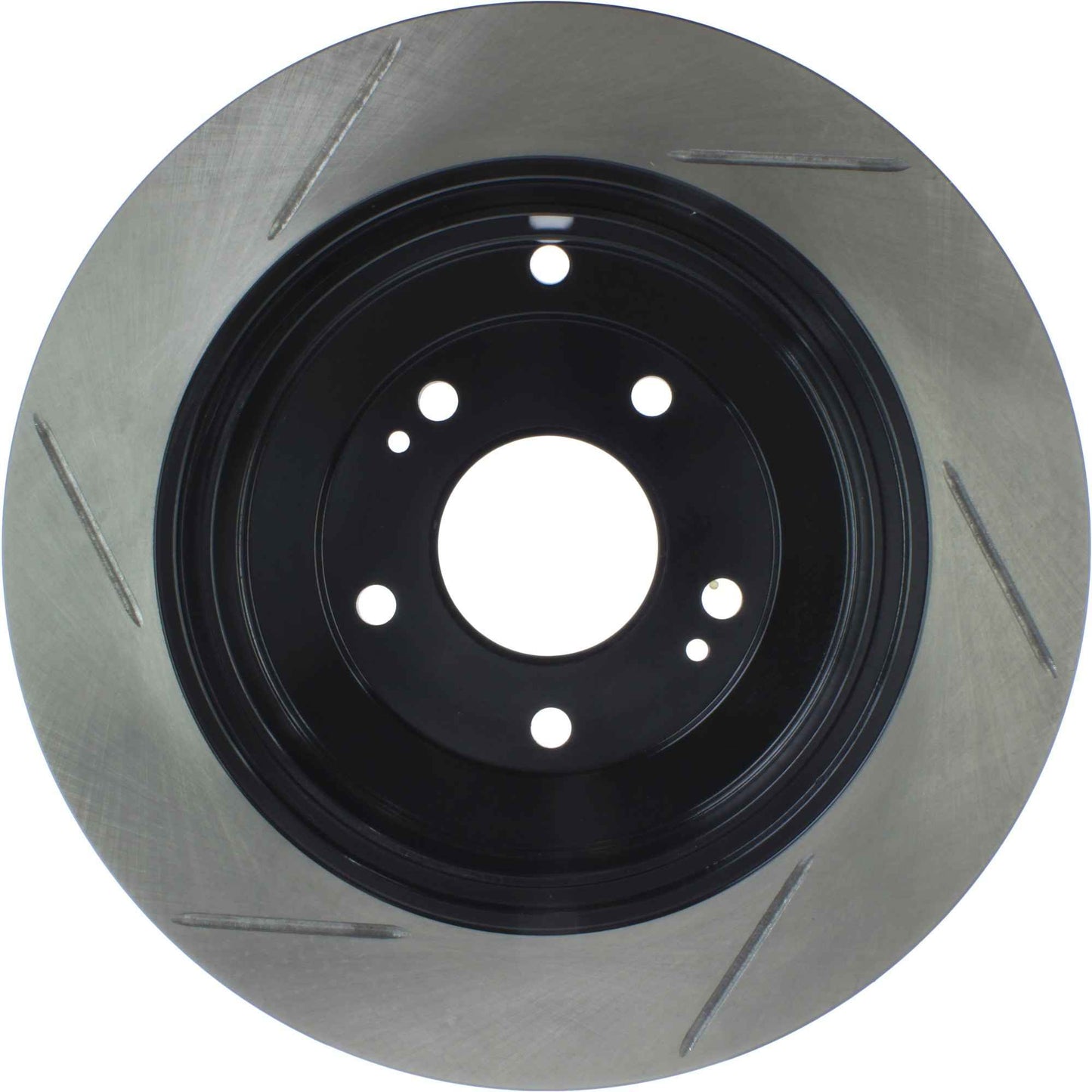 StopTech Sport Slotted Brake Rotor; Rear Left