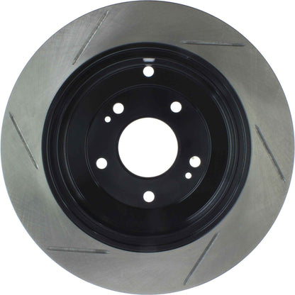 StopTech Sport Slotted Brake Rotor; Rear Left