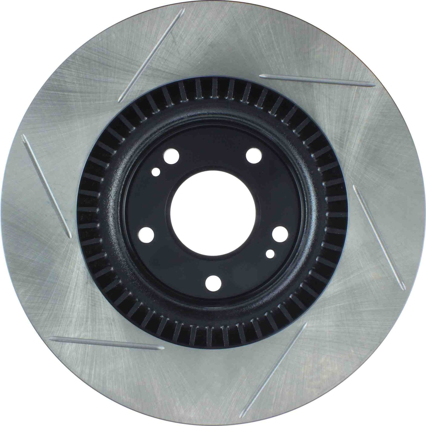 StopTech Power Slot 10 Hyundai Genesis Coupe Non-Track Front Left Slotted Rotor 126.51038SL