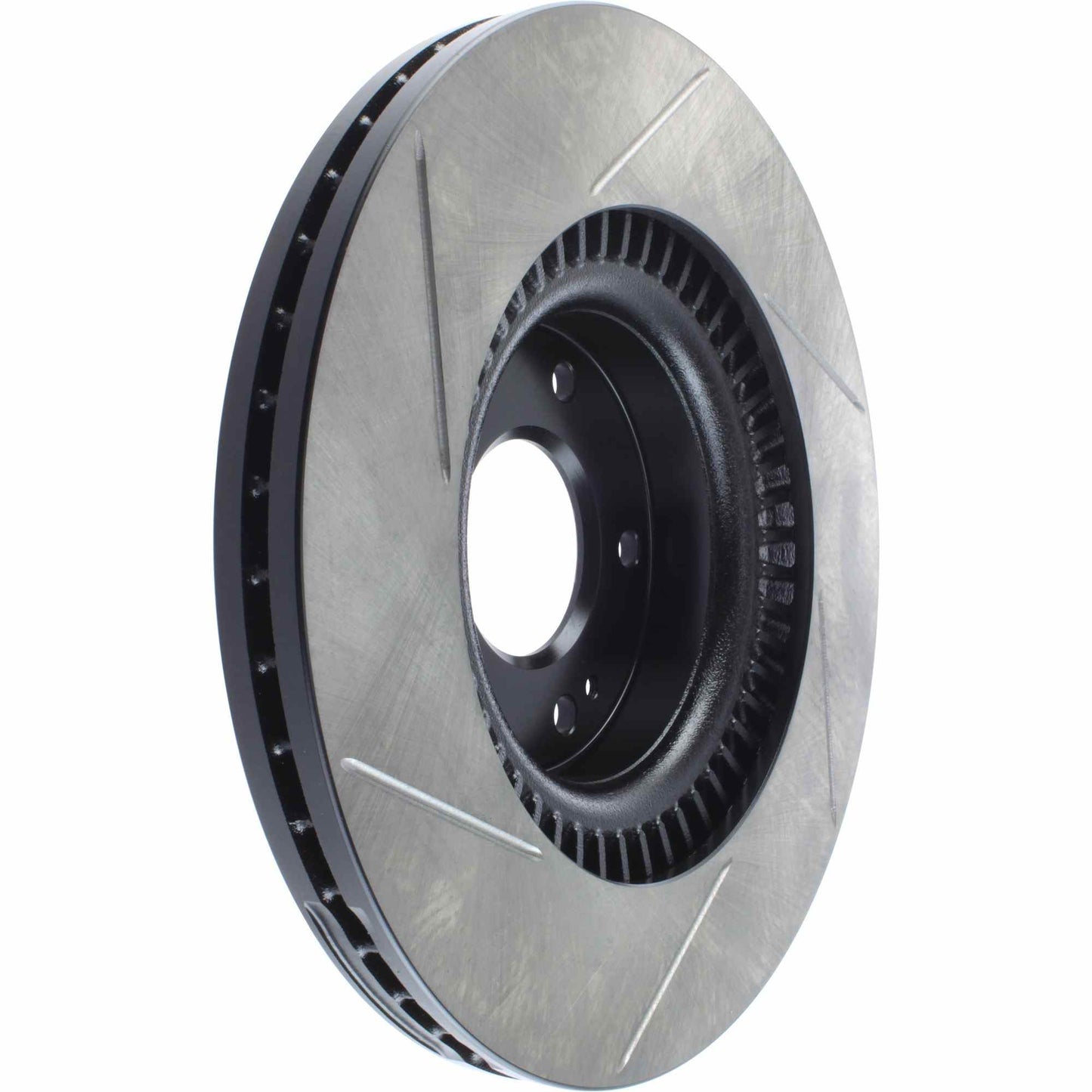StopTech Power Slot 10 Hyundai Genesis Coupe Non-Track Front Left Slotted Rotor 126.51038SL