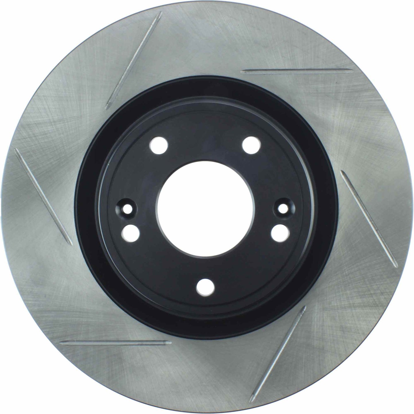 StopTech Power Slot 10 Hyundai Genesis Coupe Non-Track Front Right Slotted Rotor 126.51038SR