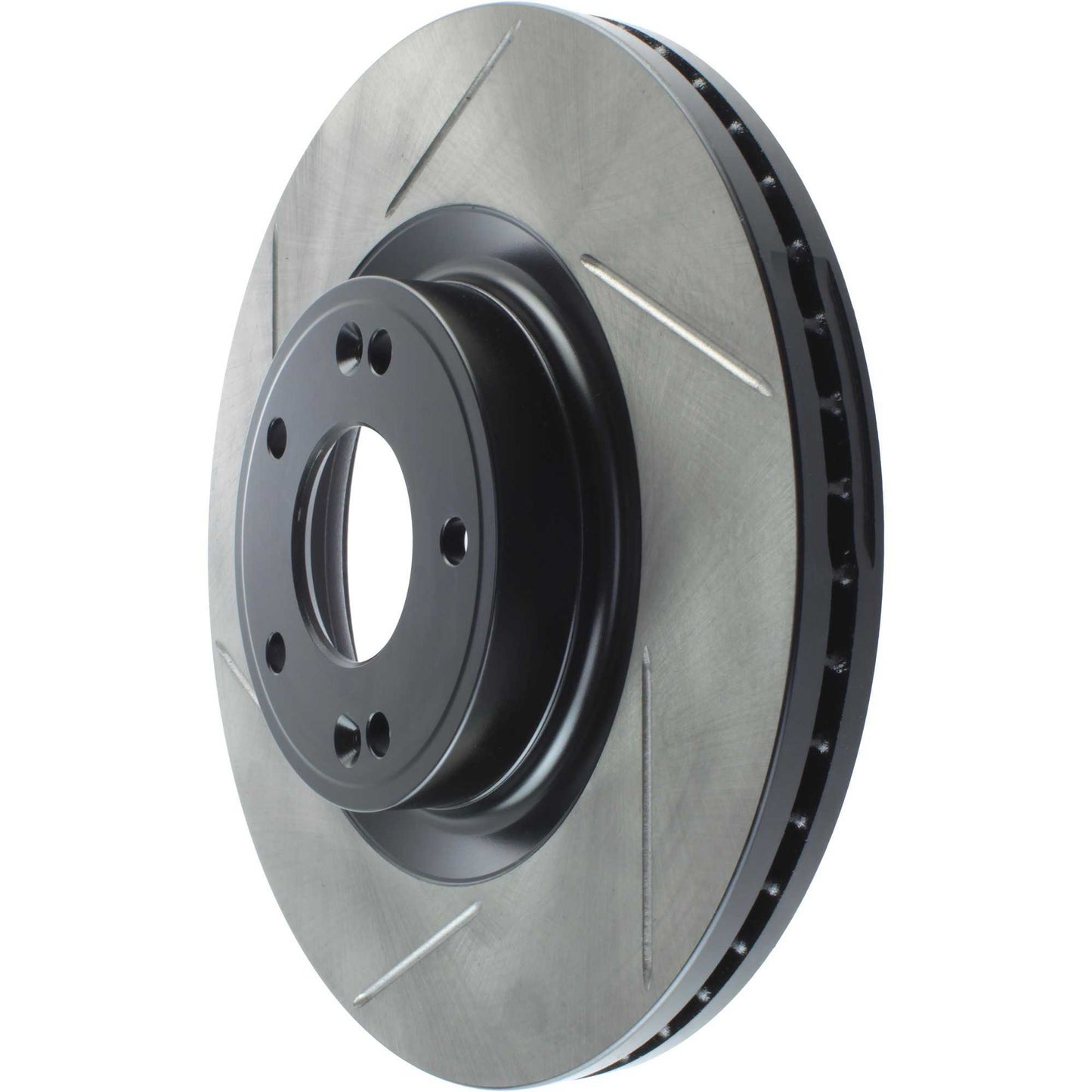 StopTech Power Slot 10 Hyundai Genesis Coupe Non-Track Front Right Slotted Rotor 126.51038SR