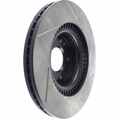 StopTech Power Slot 10 Hyundai Genesis Coupe Non-Track Front Right Slotted Rotor 126.51038SR