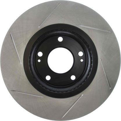 StopTech 11-13 Kia Sorento Slotted Sport Brake Rotor Front Left 126.51040SL