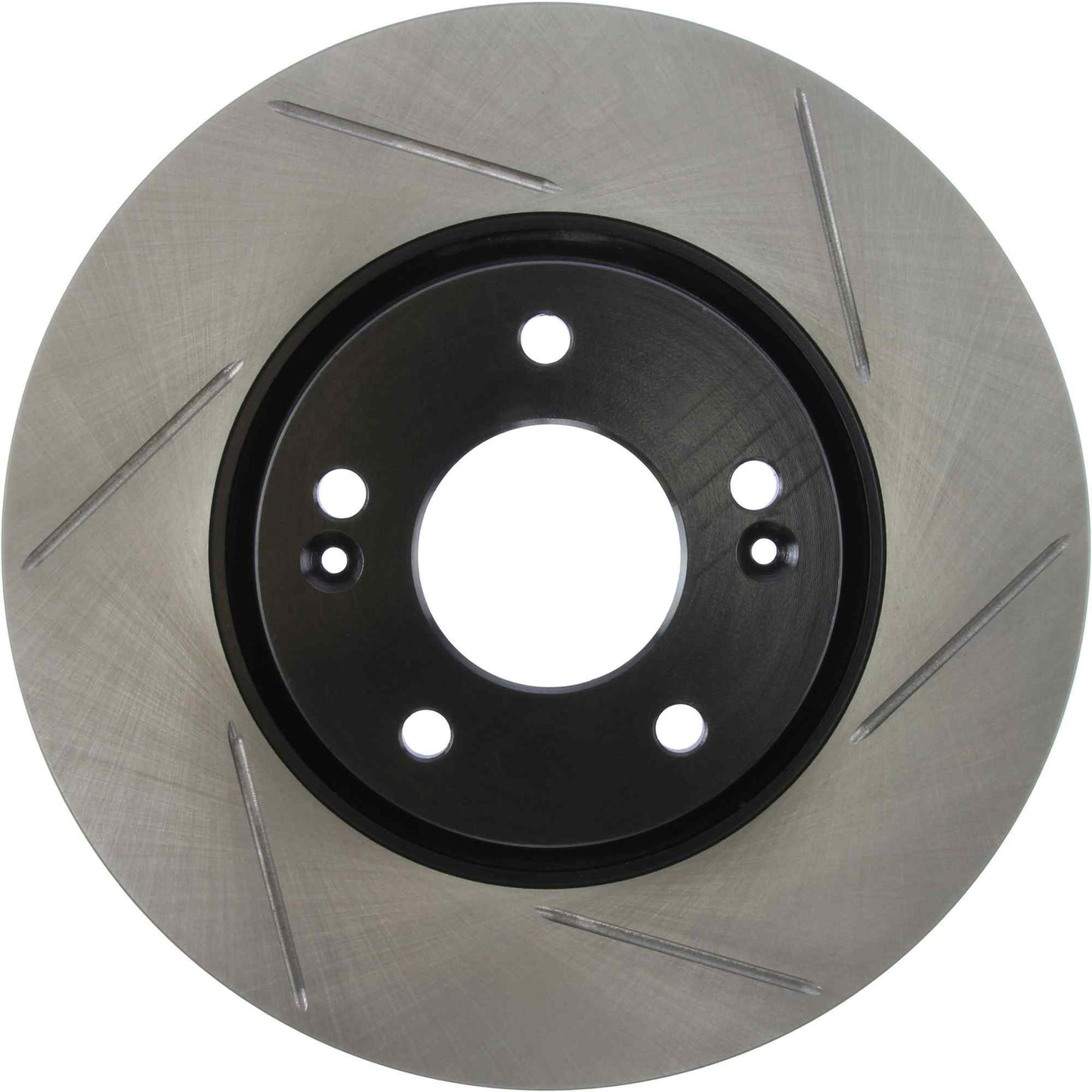 StopTech 11-13 Kia Sorento Slotted Sport Brake Rotor Front Left 126.51040SL