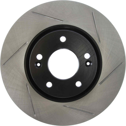 StopTech 11-13 Kia Sorento Slotted Sport Brake Rotor Front Left 126.51040SL