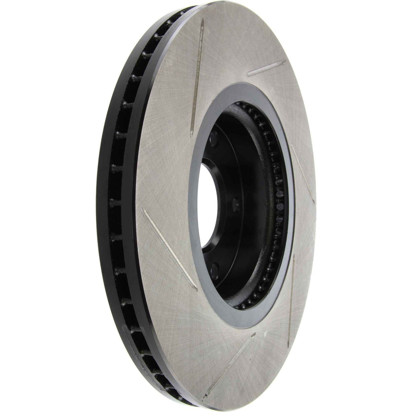StopTech 11-13 Kia Sorento Slotted Sport Brake Rotor Front Left 126.51040SL