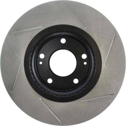 StopTech 11-13 Kia Sorento Slotted Sport Brake Rotor Front Right 126.51040SR