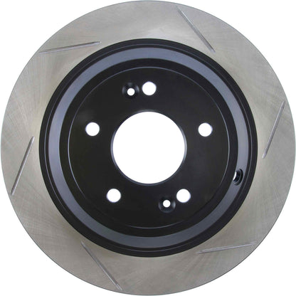 StopTech Sport Slot 10-16 Hyundai Genesis Slotted Rear Left CRYO Rotor 126.51045CSL