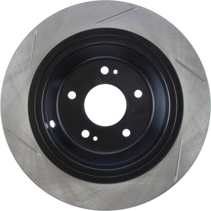 StopTech Power Slot 09-11 Hyundai Genesis 3.8L Sedan Rear Left Slotted Rotor 126.51045SL