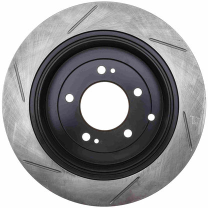 StopTech Sport Slotted Brake Rotor; Rear Left