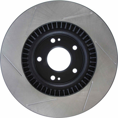 StopTech 13-16 Hyundai Santa Fe/ 14-15 Kia Sorento Power Slot Slotted Left Front Rotor 126.51052SL