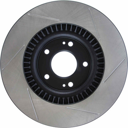 StopTech 13-16 Hyundai Santa Fe/ 14-15 Kia Sorento Power Slot Slotted Right Front Rotor 126.51052SR