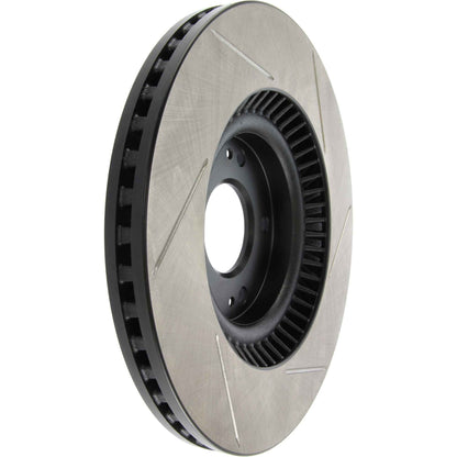 StopTech 13-16 Hyundai Santa Fe/ 14-15 Kia Sorento Power Slot Slotted Right Front Rotor 126.51052SR