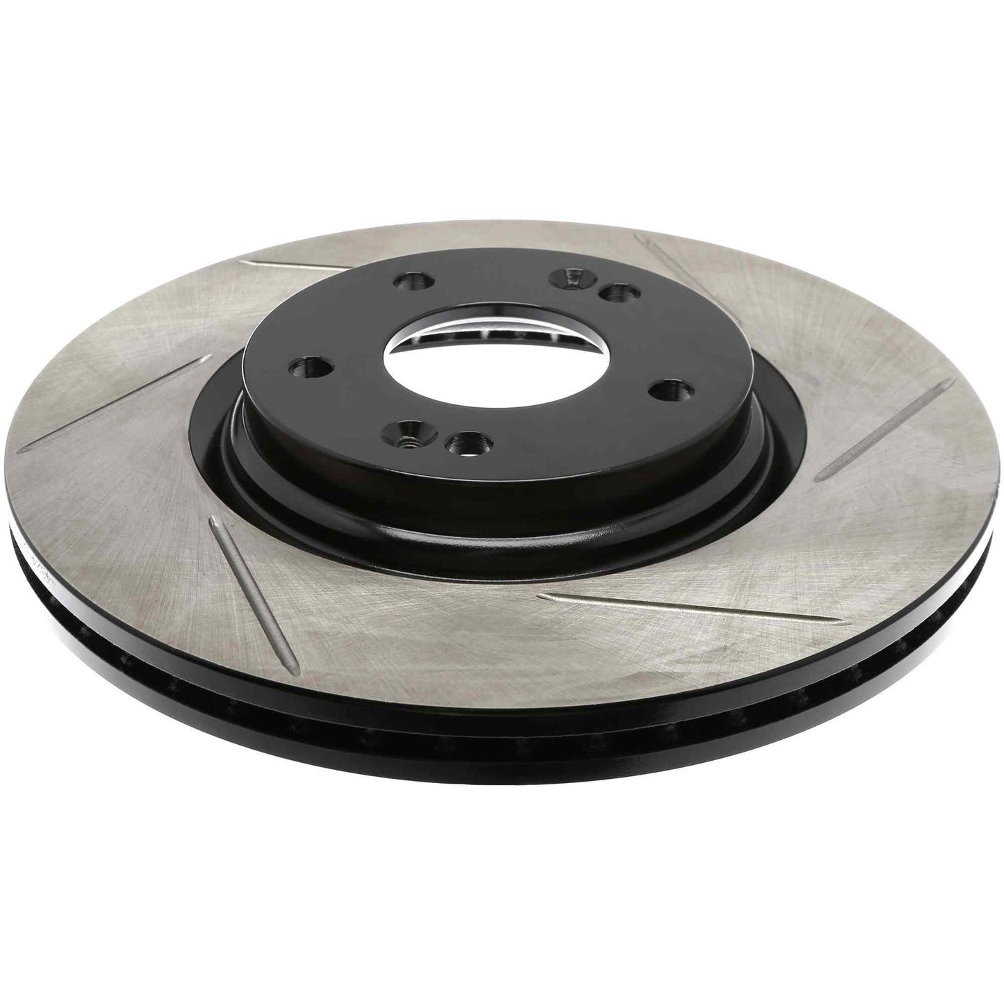 StopTech Sport Slotted Brake Rotor; Front Left