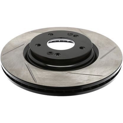 StopTech Sport Slotted Brake Rotor; Front Left